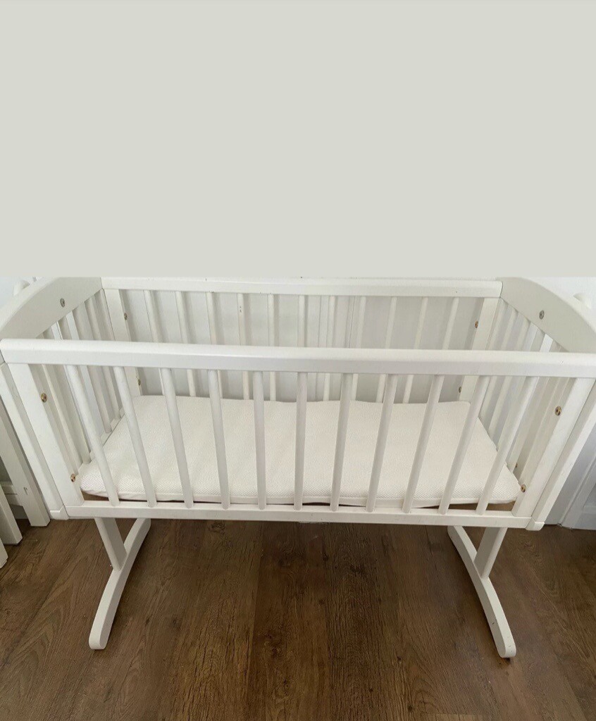 john lewis white crib